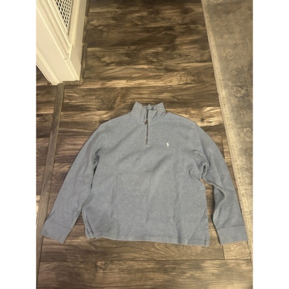 Polo Ralph Lauren Sweater Mens 2XL‎ 1/4 Zip Pullover Golf Classic 398